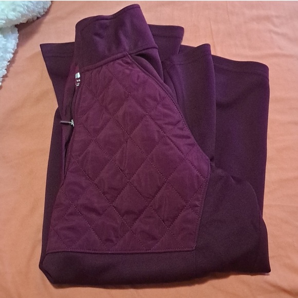 AVIA MERLOT PULLOVER burgundy, light weight fall and winter - Picture 2 of 2